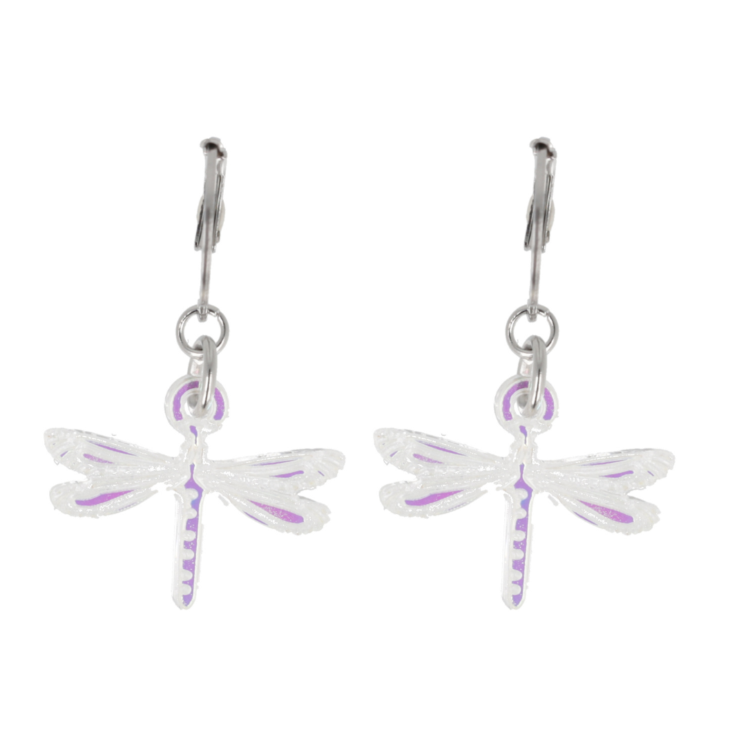 Sparx Dragonfly Huggie Hoop Earrings