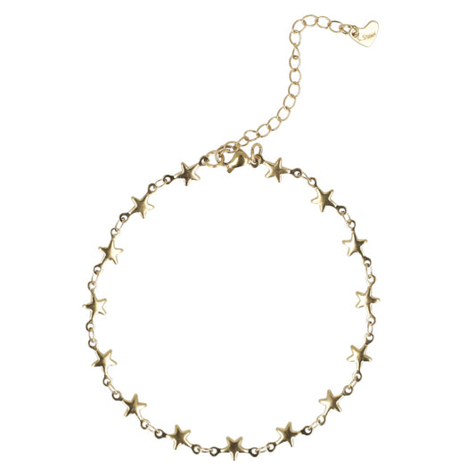 Starstruck Anklet (Gold Plated)