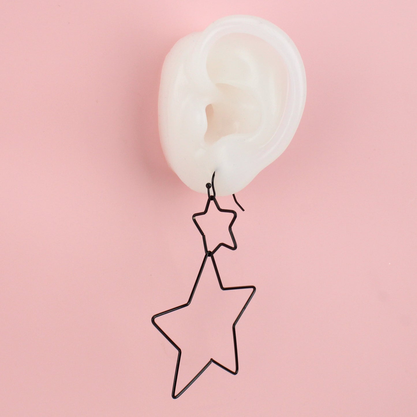 Star Crossed Earrings (Black)