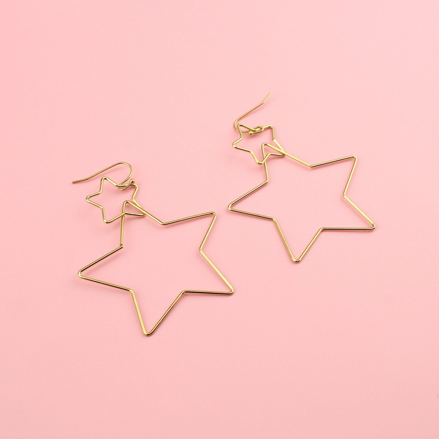 Star Crossed Earrings (Gold)