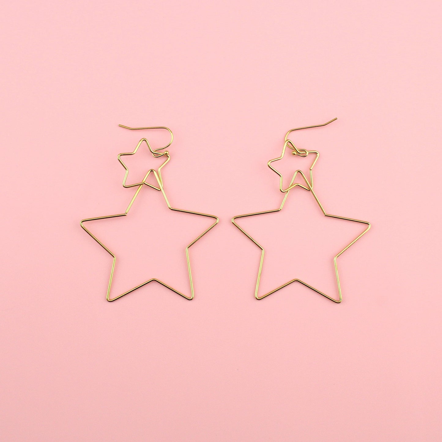 Star Crossed Earrings (Gold)