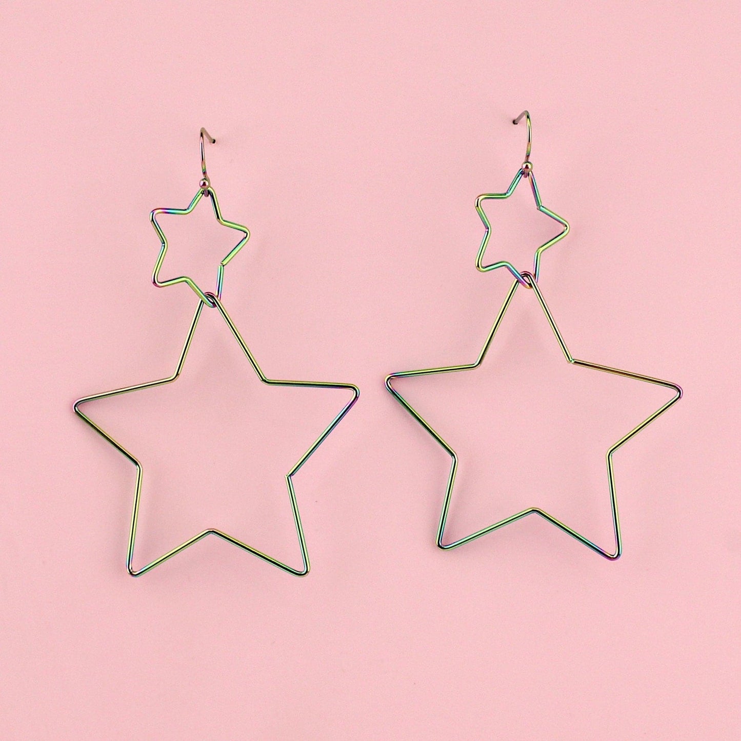 Star Crossed Earrings (Rainbow)