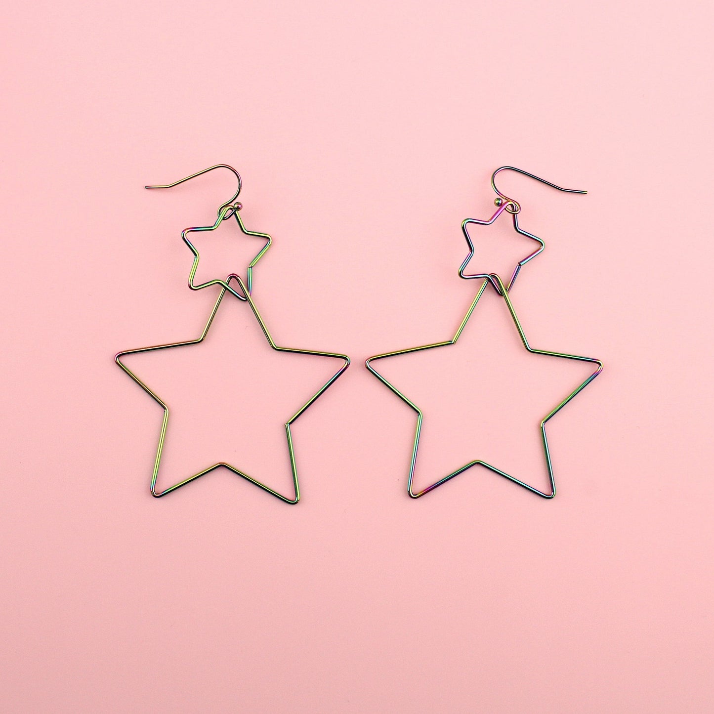 Star Crossed Earrings (Rainbow)