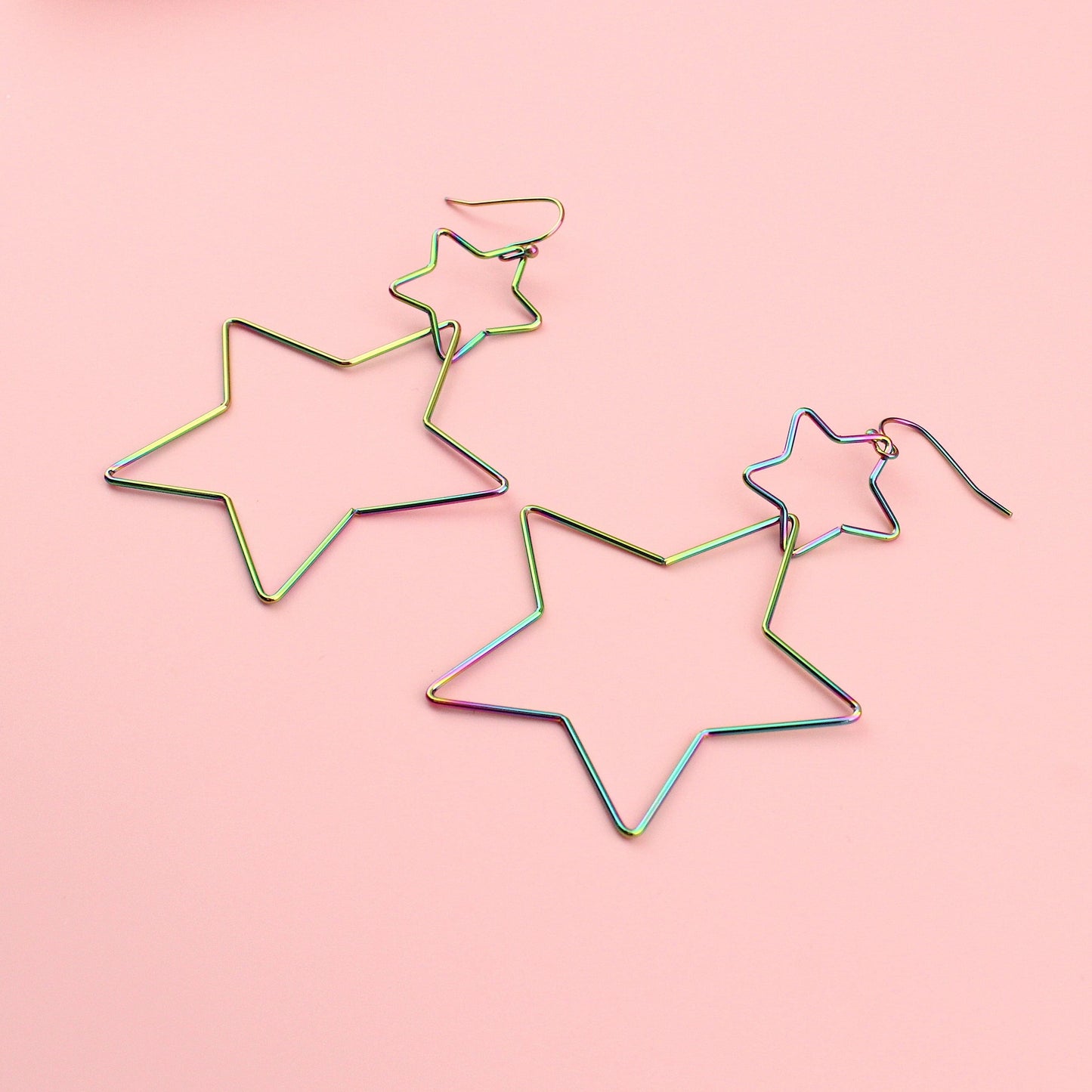Star Crossed Earrings (Rainbow)