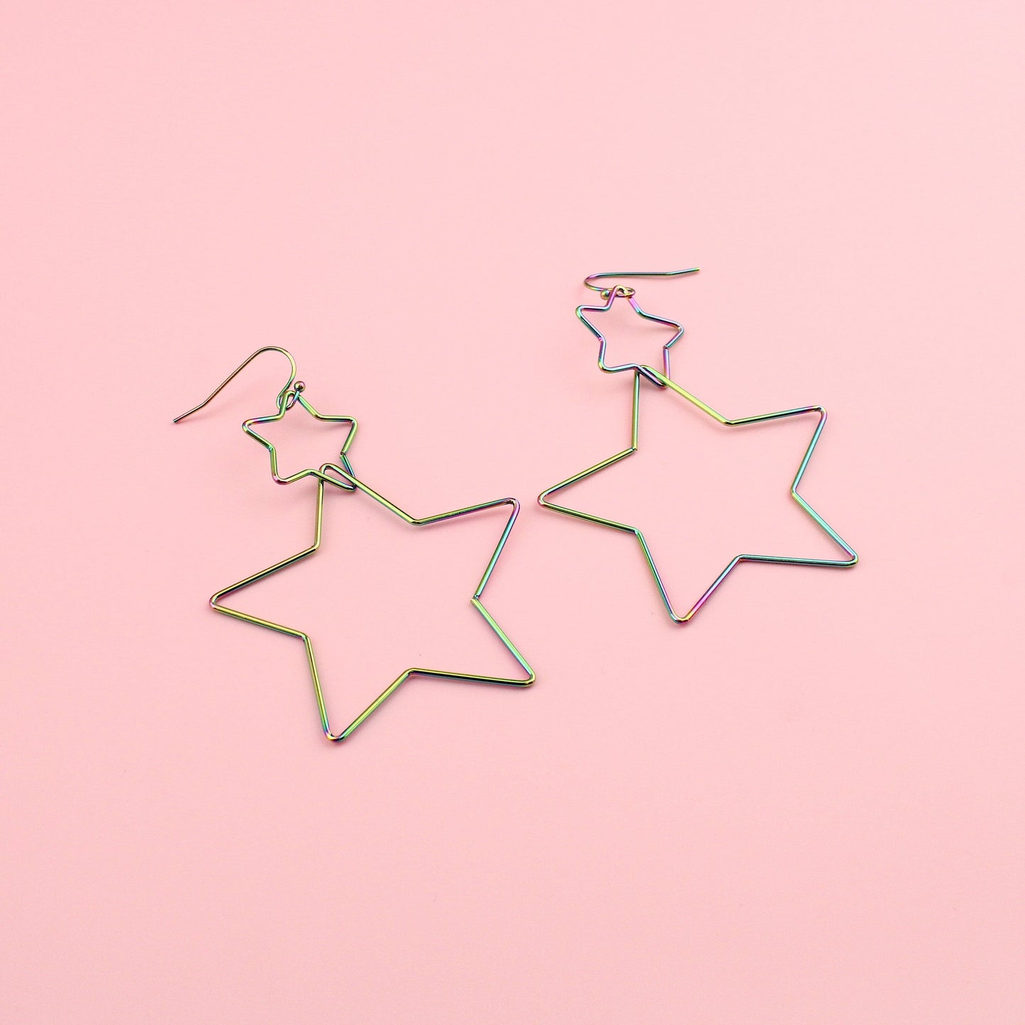 Star Crossed Earrings (Rainbow)