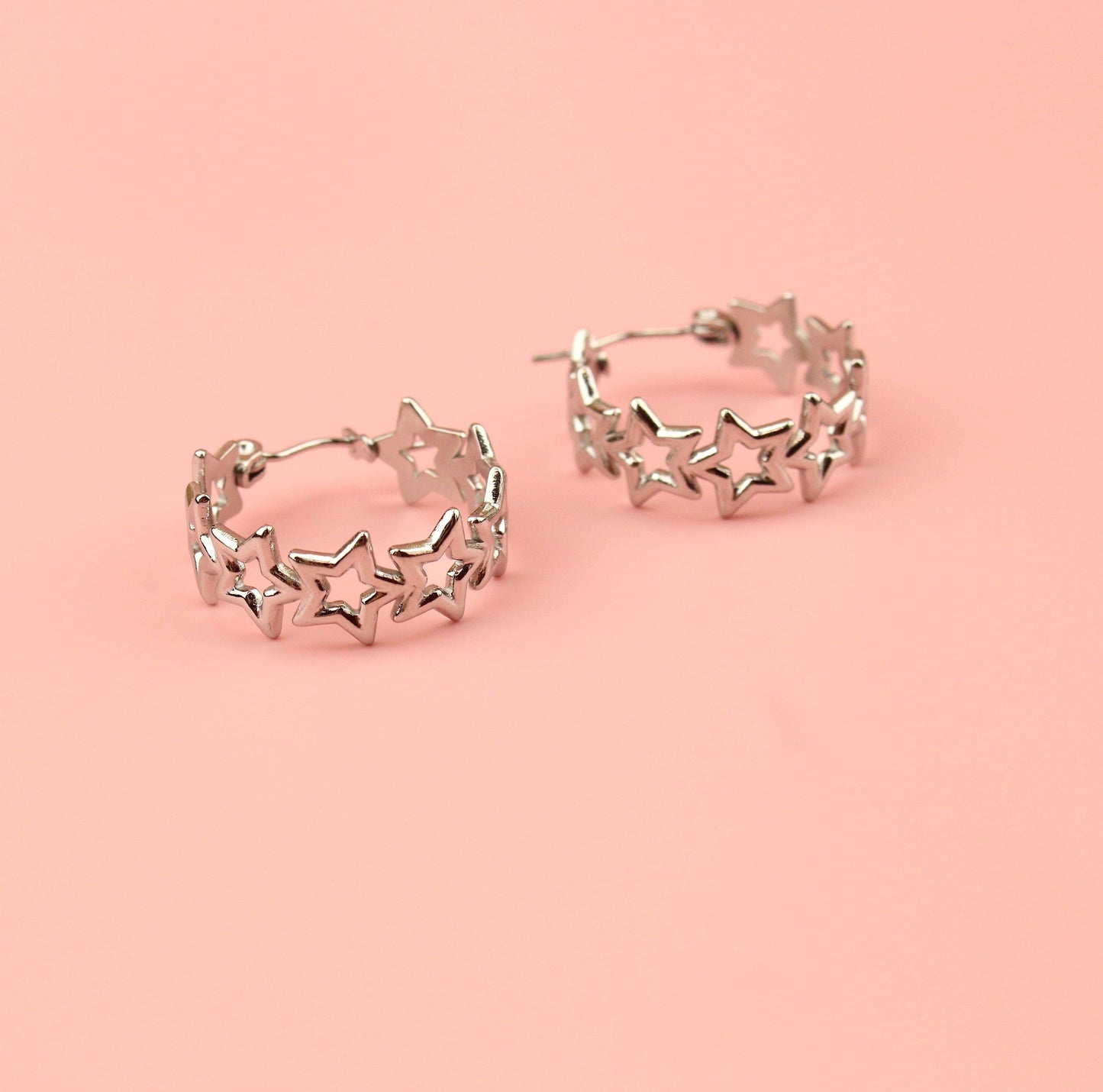 Stardust Hoop Earrings