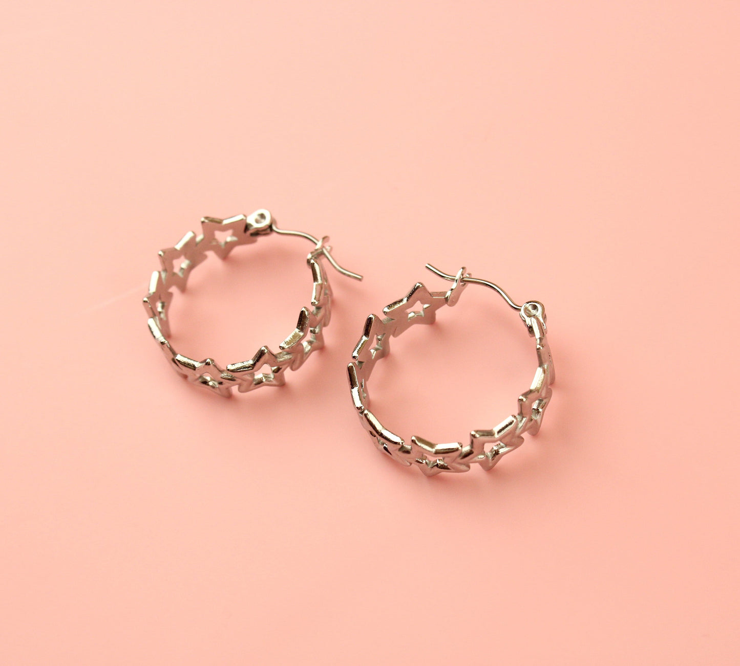 Stardust Hoop Earrings