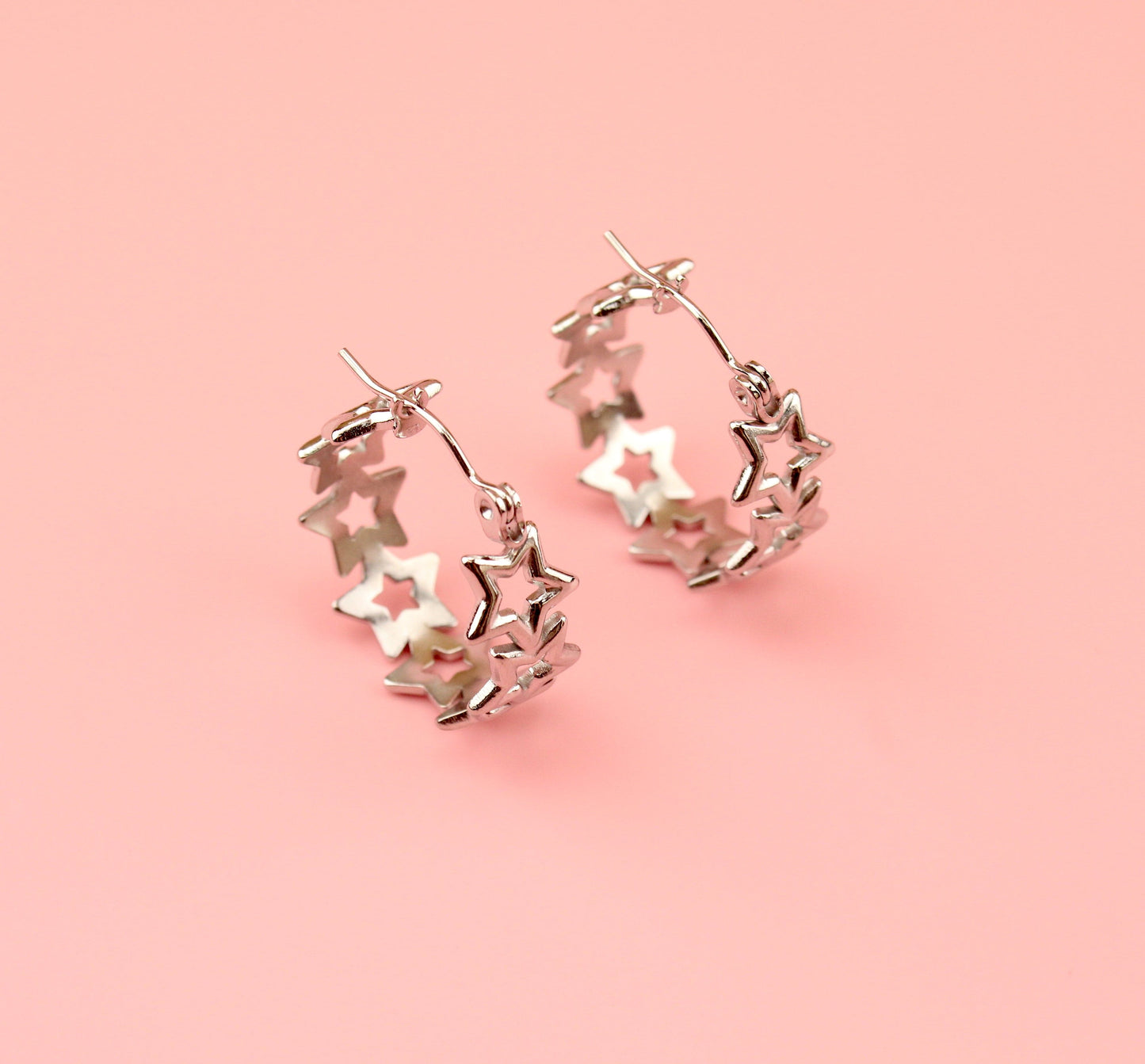 Stardust Hoop Earrings