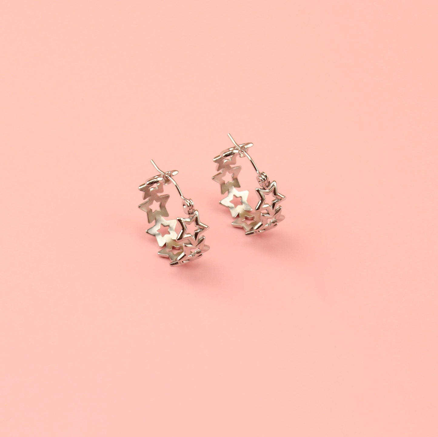Stardust Hoop Earrings