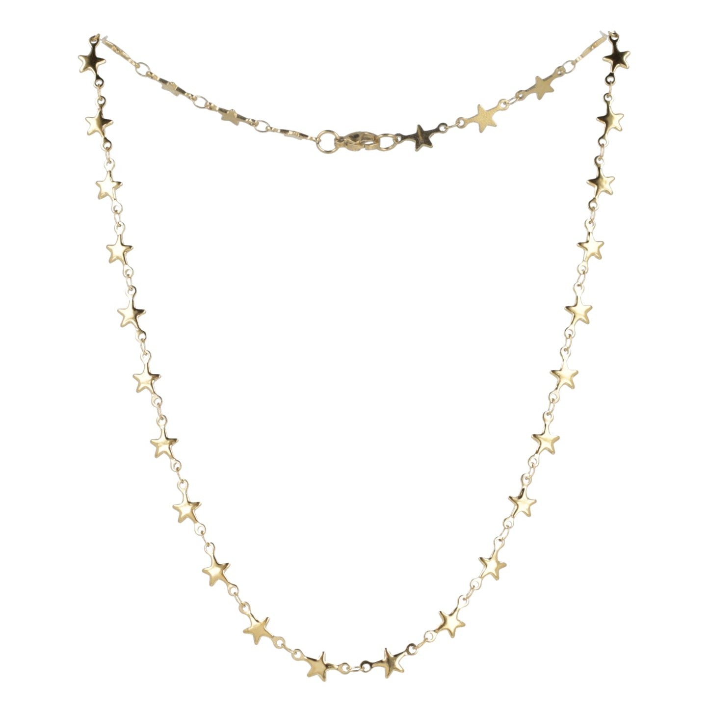 Star Necklace (Gold Plated)