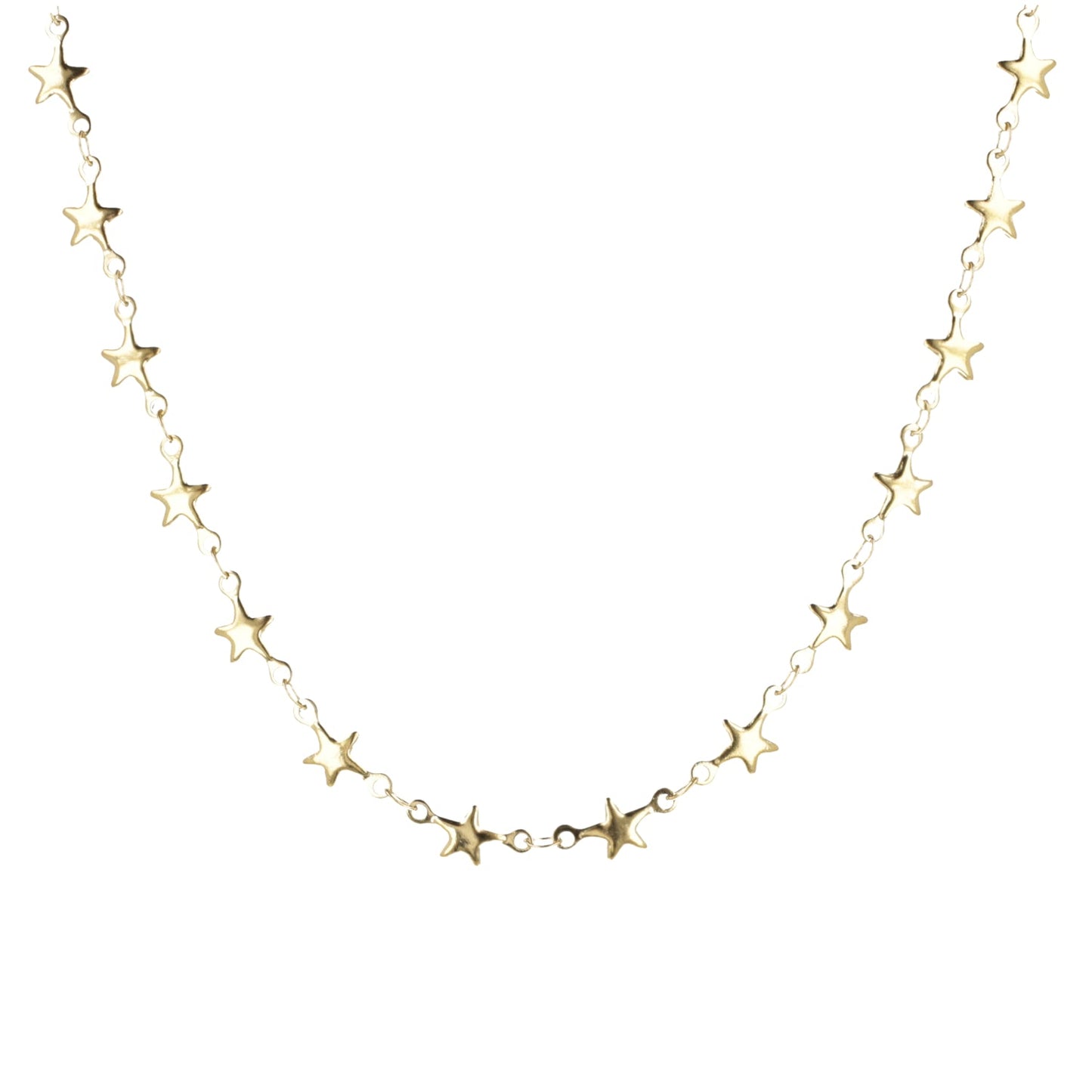 Star Necklace (Gold Plated)