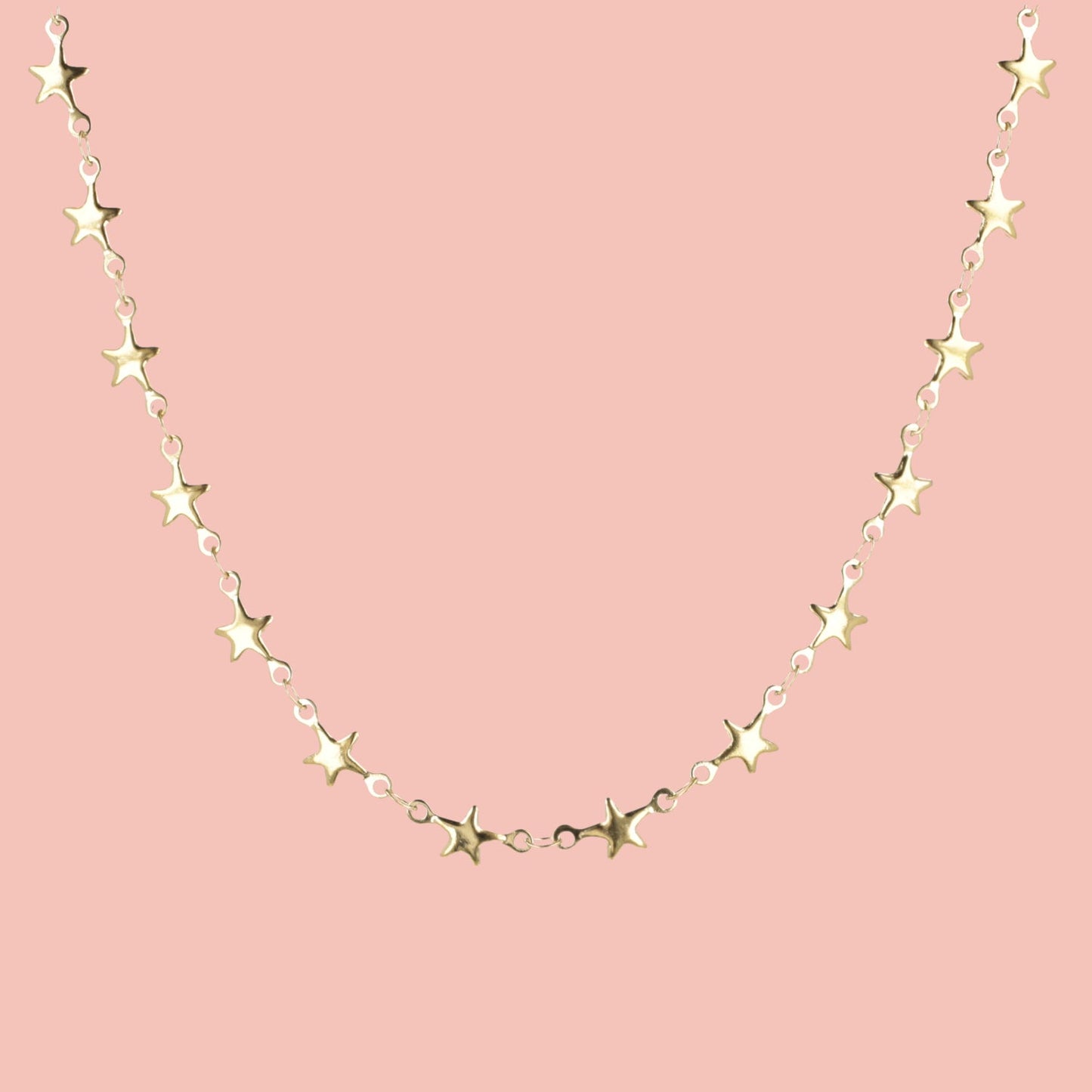 Star Necklace (Gold Plated)