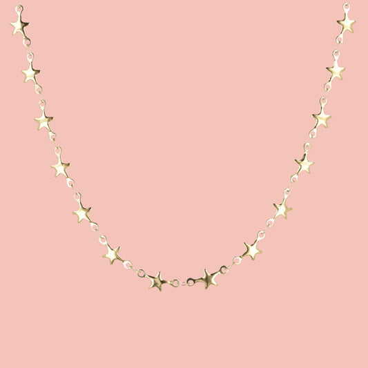Star Necklace (Gold Plated)