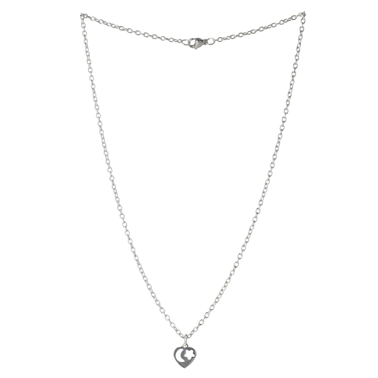 Starry Night Heart Necklace
