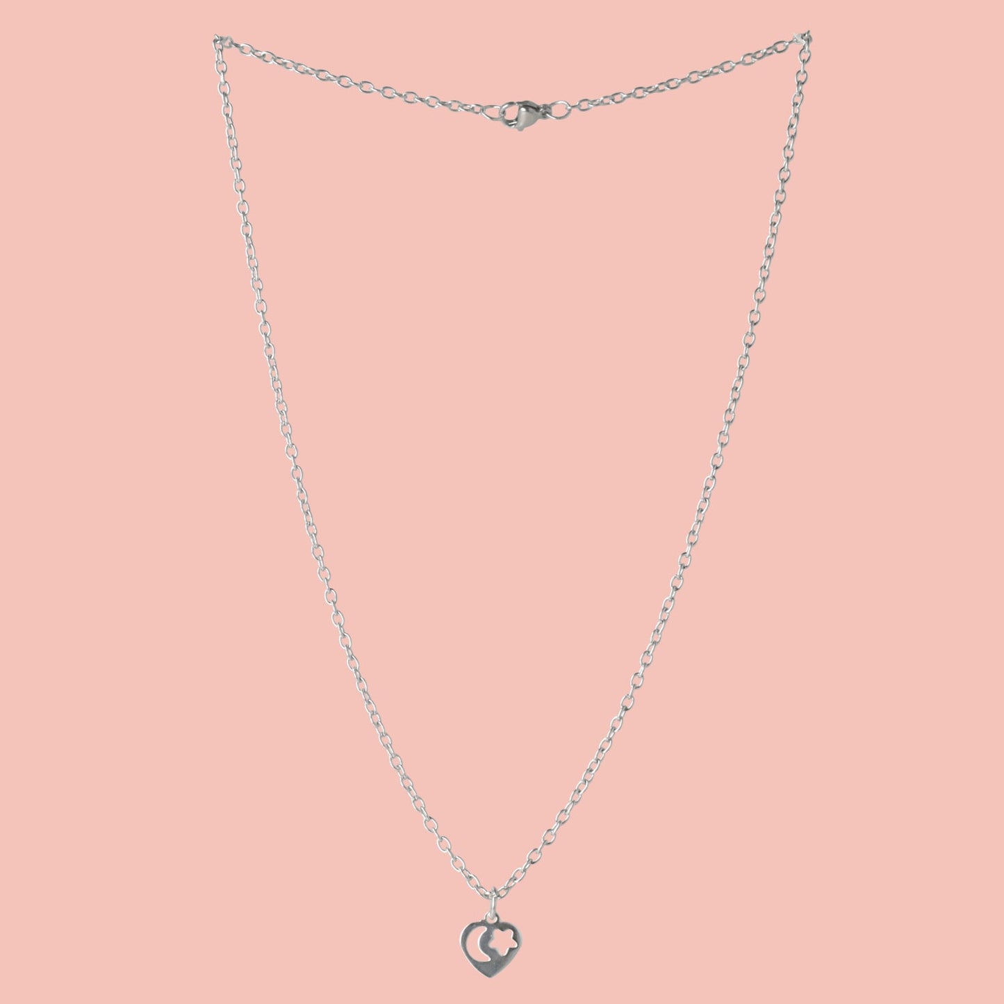 Starry Night Heart Necklace