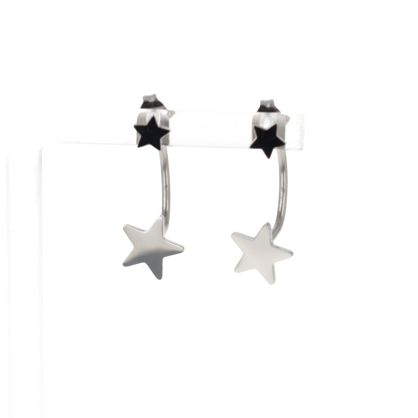 Star Ear Jacket Earrings